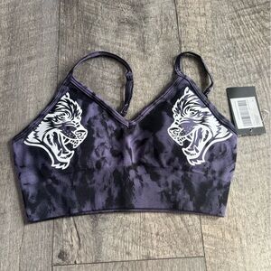 Darc Sport Purple and Black Sports Bra